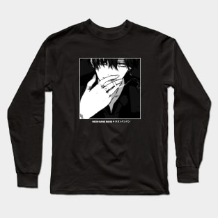 Smoking Male Anime Aesthetic Long Sleeve T-Shirt